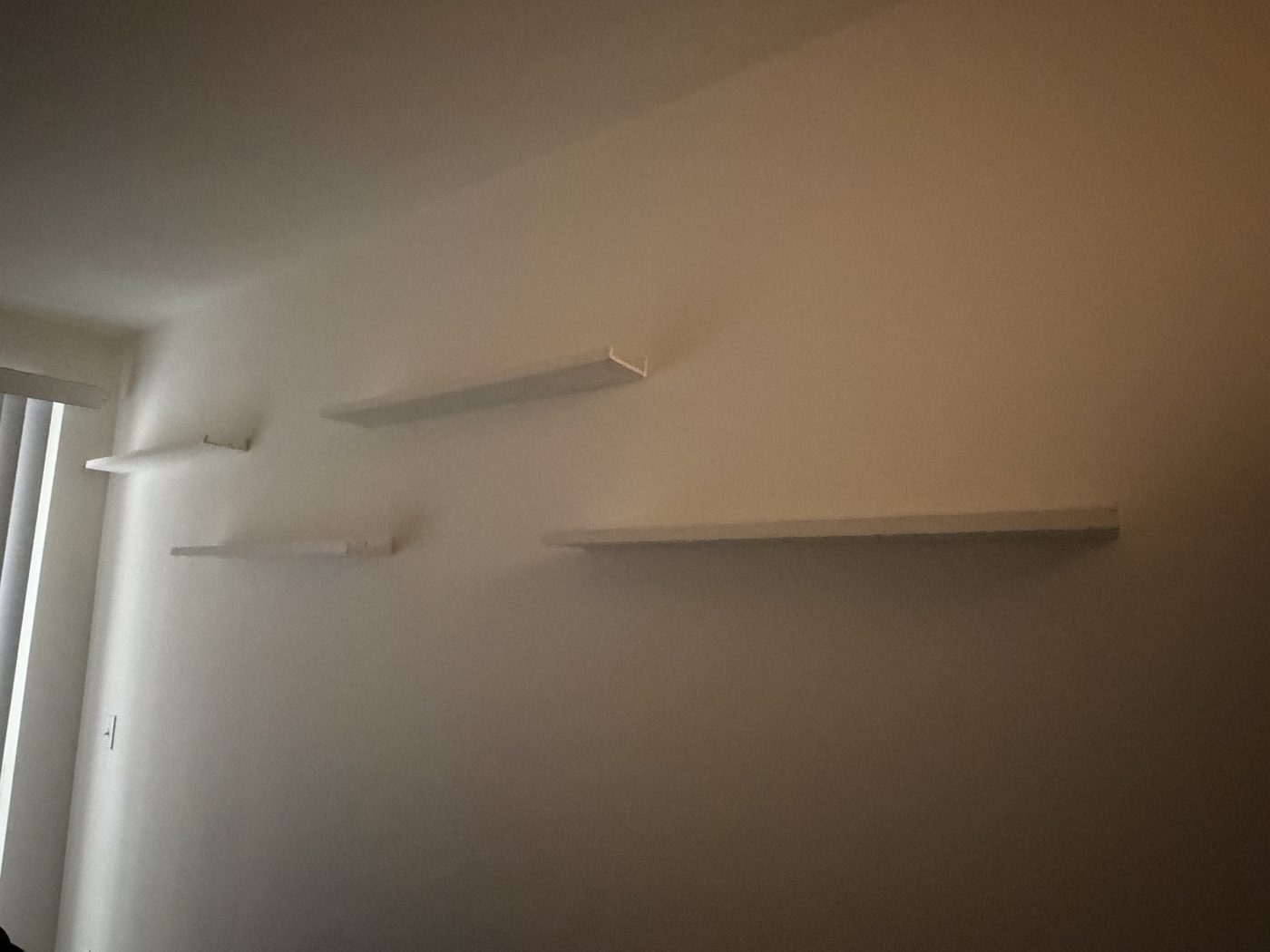 Floating shelves
