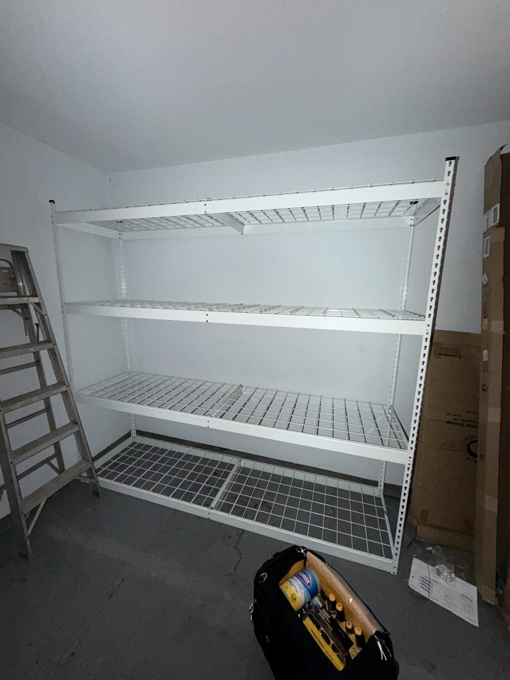 Garage shelving