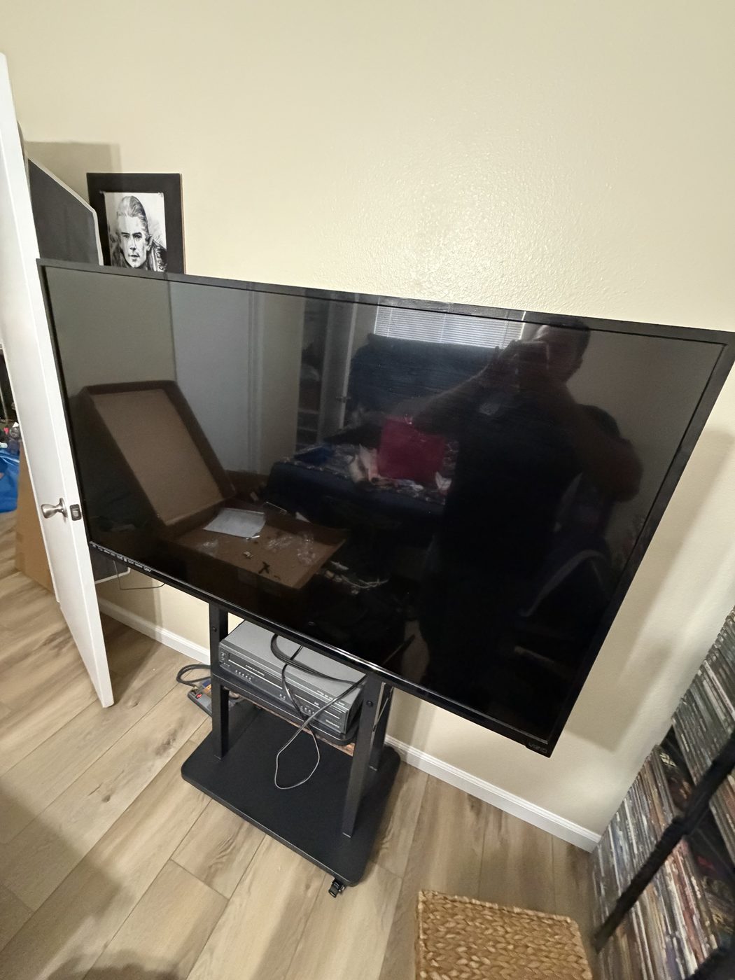 Media console with TV