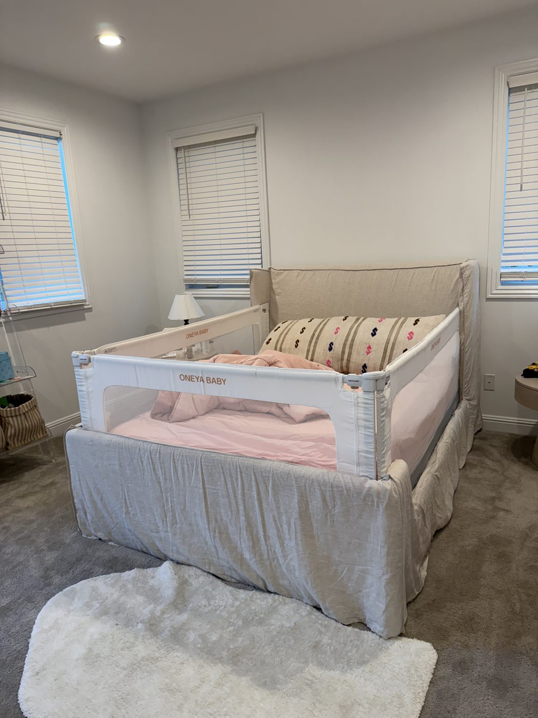 Upholstered bed